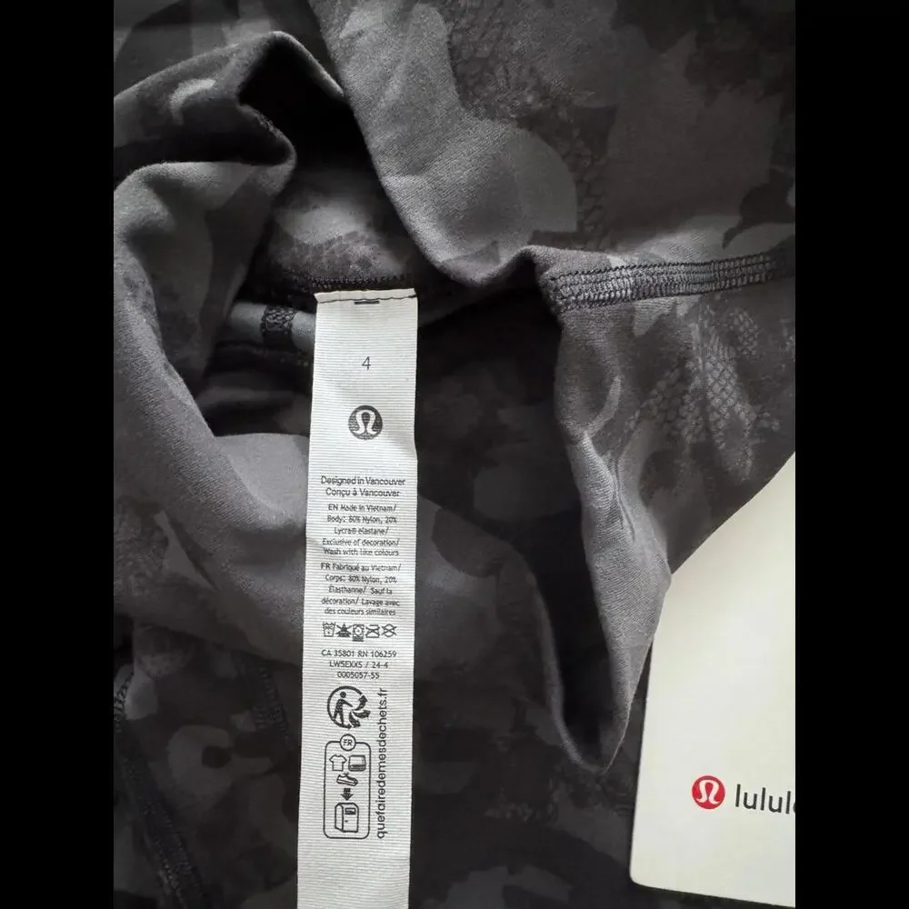 Lululemon Align High Rise 28” Hidden Heritage Lace Black Multi Size 4 NWT - Picture 6 of 7